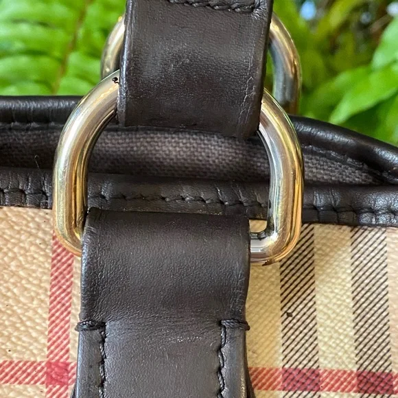 Burberry Haymarket Tote - Picture 8 of 14